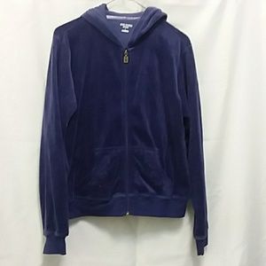 Velour hoodie